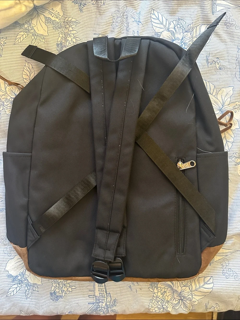 Jansport Black Right Pack Backpack with Brown Accent